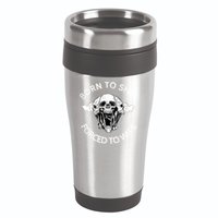 Born To Shit Forced To Wipe 16oz Travel Tumbler