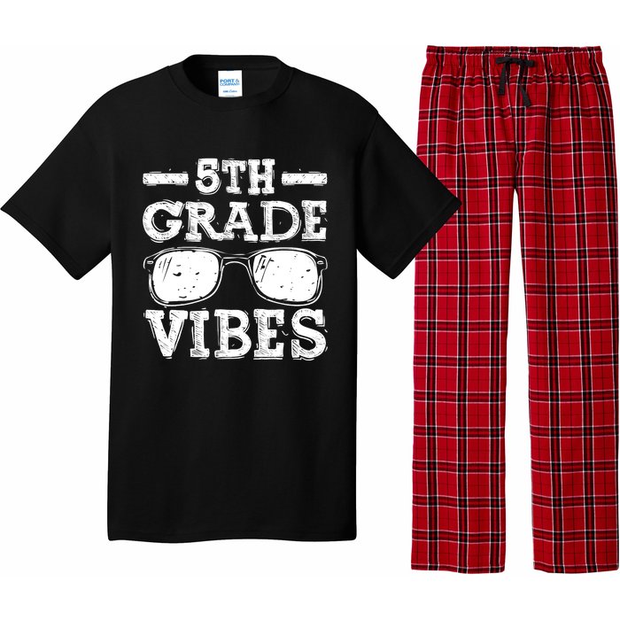 Back To School 5th Grade Vibes, First Day Teacher Pajama Set