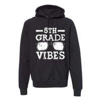 Back To School 5th Grade Vibes, First Day Teacher Premium Hoodie