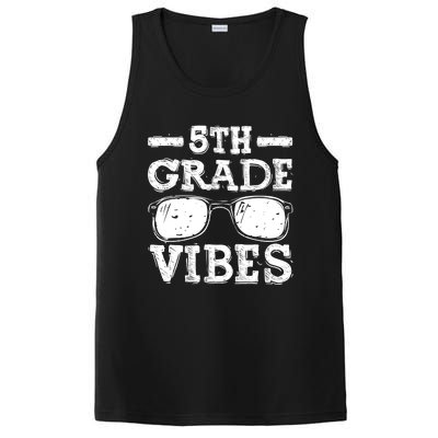 Back To School 5th Grade Vibes, First Day Teacher PosiCharge Competitor Tank