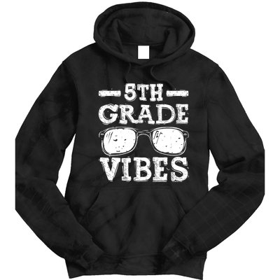 Back To School 5th Grade Vibes, First Day Teacher Tie Dye Hoodie