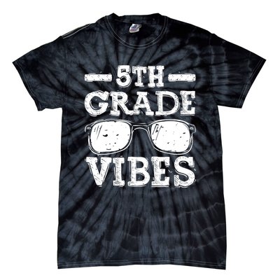 Back To School 5th Grade Vibes, First Day Teacher Tie-Dye T-Shirt