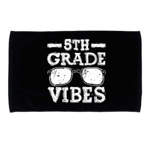 Back To School 5th Grade Vibes, First Day Teacher Microfiber Hand Towel