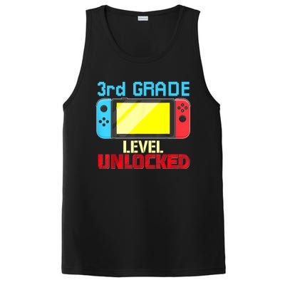 Back To School Video Gamer 3rd Grade Level Unlocked Boy Kids PosiCharge Competitor Tank