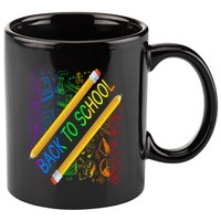 Back To School Happy First Day Of School Teachers Gift 11oz C Handle Ceramic Mug