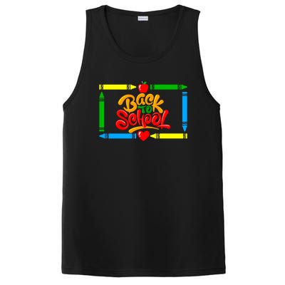 Back To School Funny PosiCharge Competitor Tank