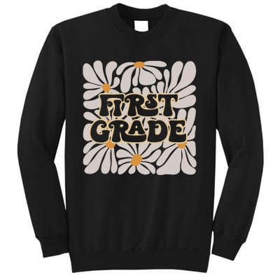 Back To School First Grade Sweatshirt