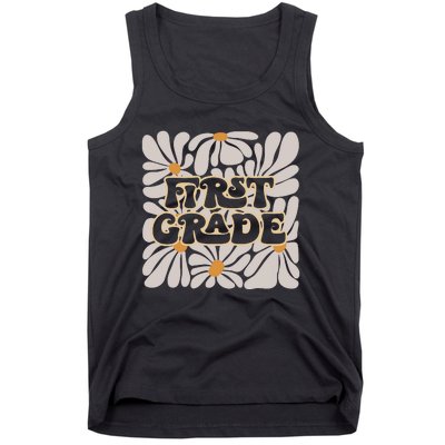 Back To School First Grade Tank Top