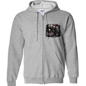 Born To Shit Forced To Wipe Funny Meme Full Zip Hoodie