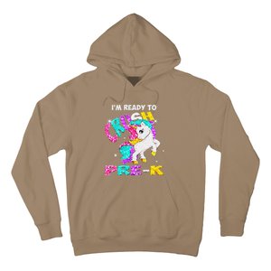 Back To School Im Ready To Crush PreK Unicorn Hoodie