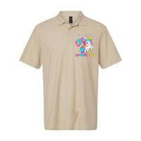 Back To School Im Ready To Crush PreK Unicorn Softstyle Adult Sport Polo