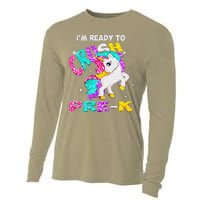 Back To School Im Ready To Crush PreK Unicorn Cooling Performance Long Sleeve Crew