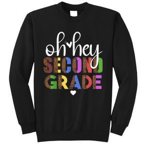 Back To School Students Teacher Oh Hey 2nd Second Grade Sweatshirt