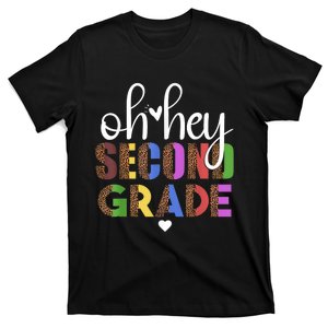 Back To School Students Teacher Oh Hey 2nd Second Grade T-Shirt