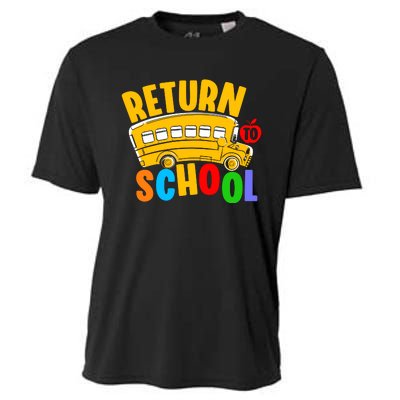 Back To School Return School Cooling Performance Crew T-Shirt