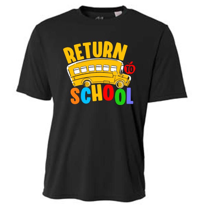 Back To School Return School Cooling Performance Crew T-Shirt