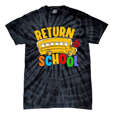 Back To School Return School Tie-Dye T-Shirt