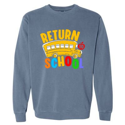 Back To School Return School Garment-Dyed Sweatshirt