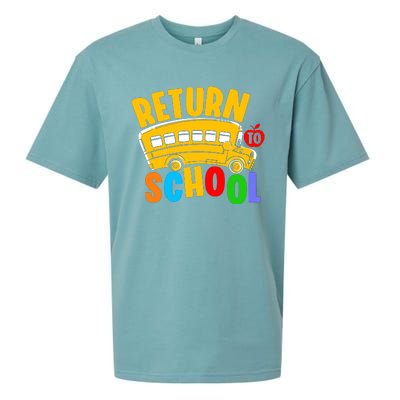 Back To School Return School Sueded Cloud Jersey T-Shirt