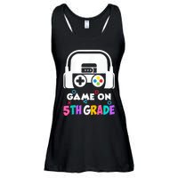 Back To School Game On 5th Grade Funny Gamer Ladies Essential Flowy Tank