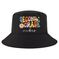 Back To School Second Grade Vibes Retro Teacher Cool Comfort Performance Bucket Hat