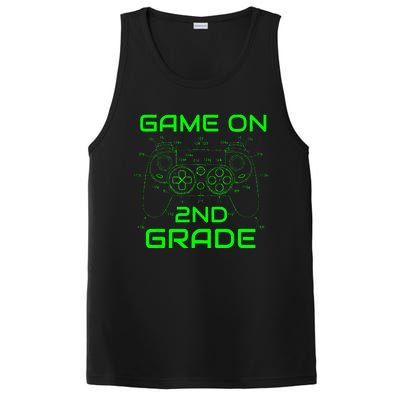 Back To School Game On 2nd Grade Funny Gamer PosiCharge Competitor Tank