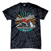 Back To School Kindergarten Where Adventure Begins Tie-Dye T-Shirt