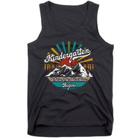 Back To School Kindergarten Where Adventure Begins Tank Top