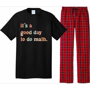 Back To School Its A Good Day To Do Math Teachers Women Pajama Set