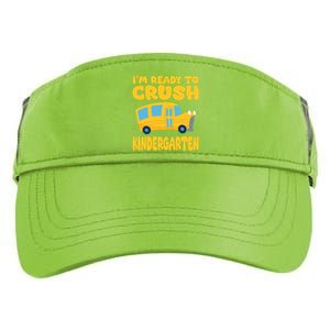 Back To School First Day Of Kindergarten School Bus Funny Adult Drive Performance Visor