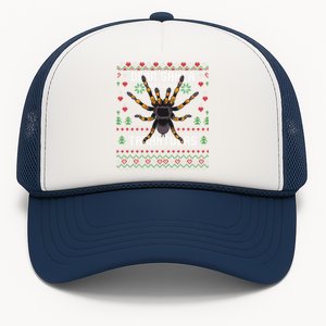 Black Tarantula Spider Christmas Ugly Xmas Cool Gift Trucker Hat