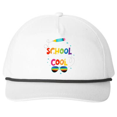 Back To School Looking Cool Snapback Five-Panel Rope Hat