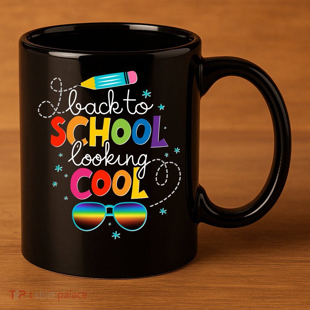 Back To School Looking Cool 11oz C Handle Ceramic Mug