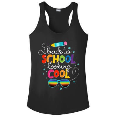 Back To School Looking Cool Ladies PosiCharge Competitor Racerback Tank