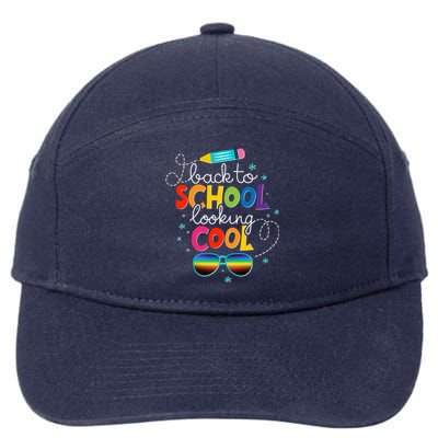 Back To School Looking Cool 7-Panel Snapback Hat