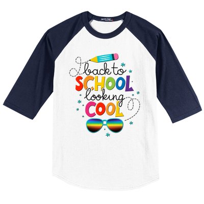 Back To School Looking Cool Baseball Sleeve Shirt