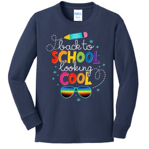 Back To School Looking Cool Kids Long Sleeve Shirt