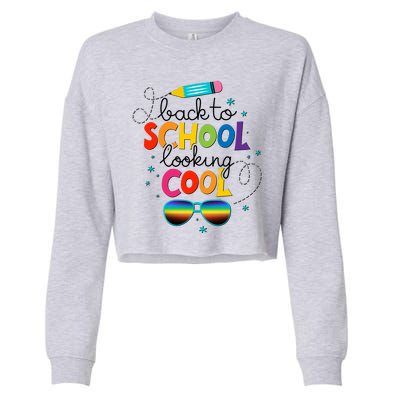 Back To School Looking Cool Cropped Pullover Crew