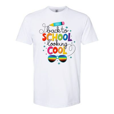 Back To School Looking Cool Softstyle CVC T-Shirt