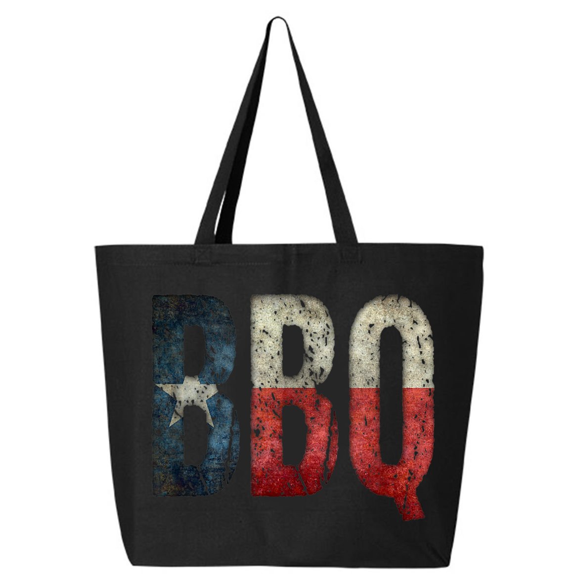 BBQ Texas State Flag Barbecue 25L Jumbo Tote