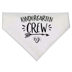 Back To School Kindergarten Crew Teachers Student Women USA-Made Doggie Bandana