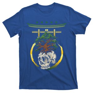 Bonsai Tree Skull Japanese Art Meditation Buddhism Yoga Great Gift T-Shirt