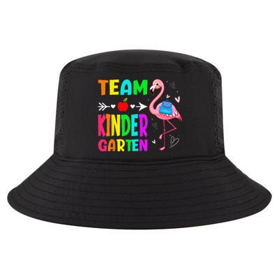 Back To School Kindergarten Flamingo Student Cool Comfort Performance Bucket Hat