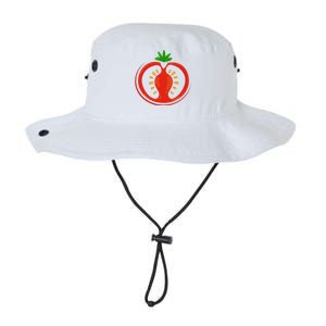 Big Tomato Sliced Costume Cute Easy Vegetable Halloween Gift Legacy Cool Fit Booney Bucket Hat