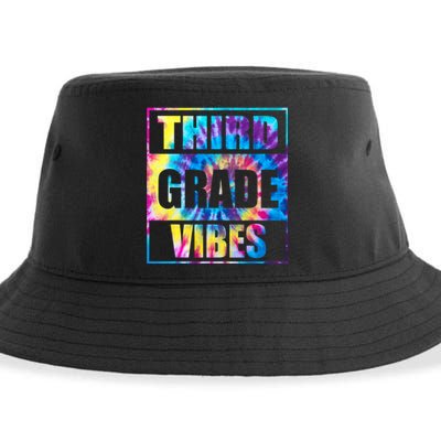 Back To School 3rd Grade Vibes Shirts First Day Teacher Kids Sustainable Bucket Hat