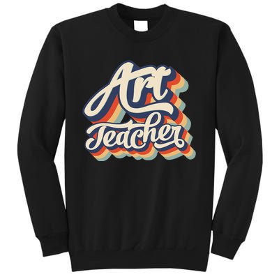 Back To School Art Teacher First Day of School Teacher  Sweatshirt