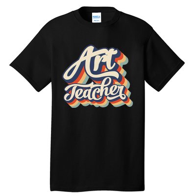 Back To School Art Teacher First Day of School Teacher  Tall T-Shirt