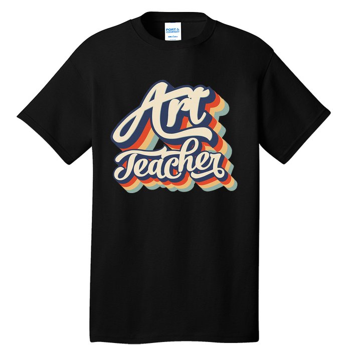 Back To School Art Teacher First Day of School Teacher  Tall T-Shirt