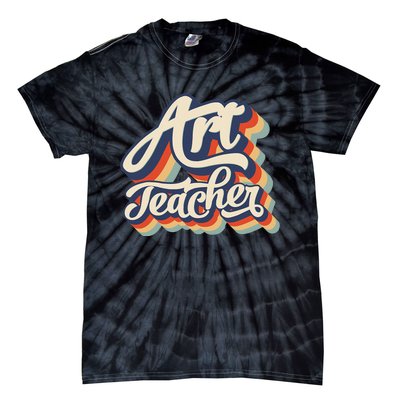 Back To School Art Teacher First Day of School Teacher  Tie-Dye T-Shirt