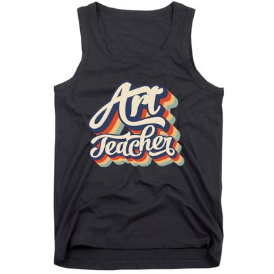 Back To School Art Teacher First Day of School Teacher  Tank Top